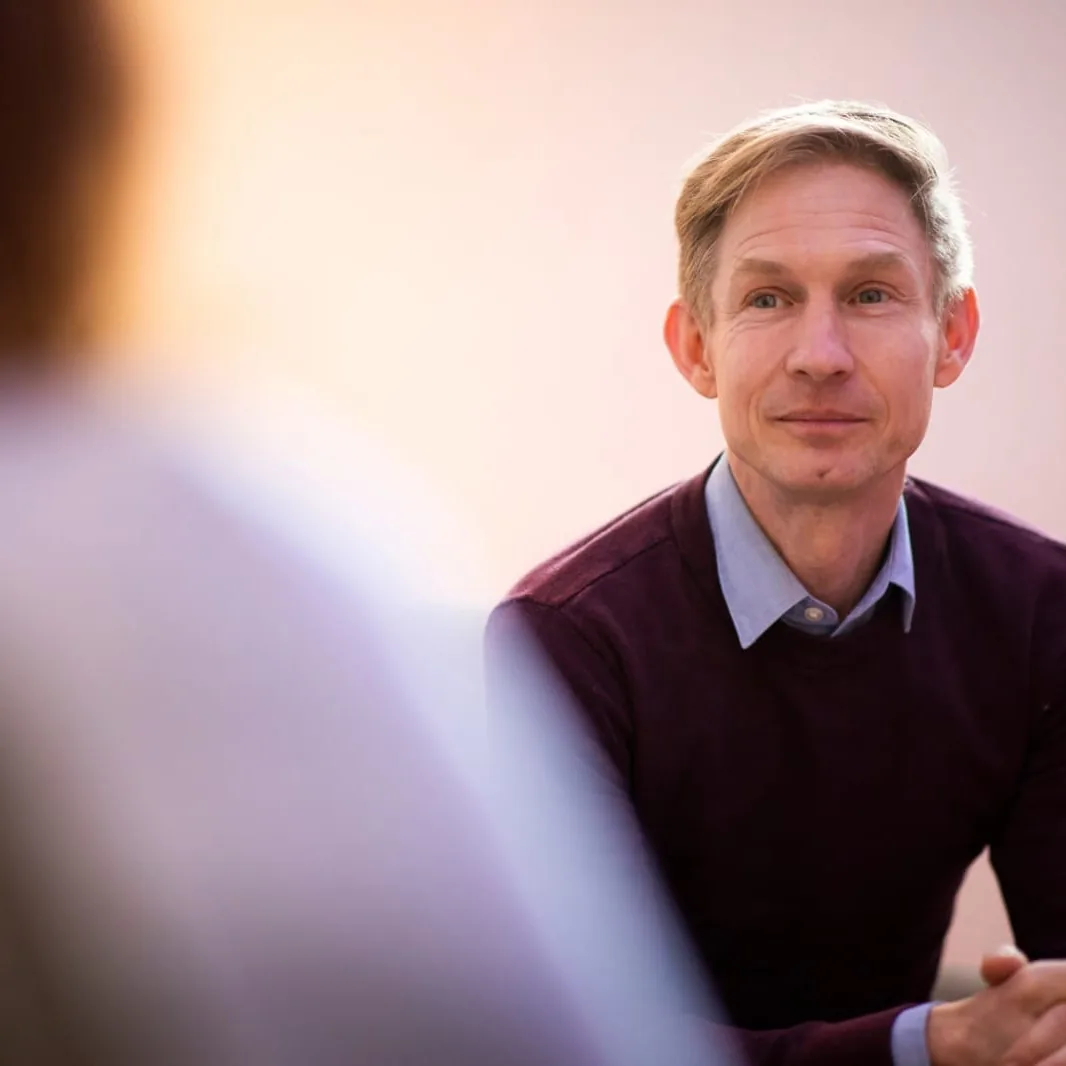 Ron Meijering in gesprek
